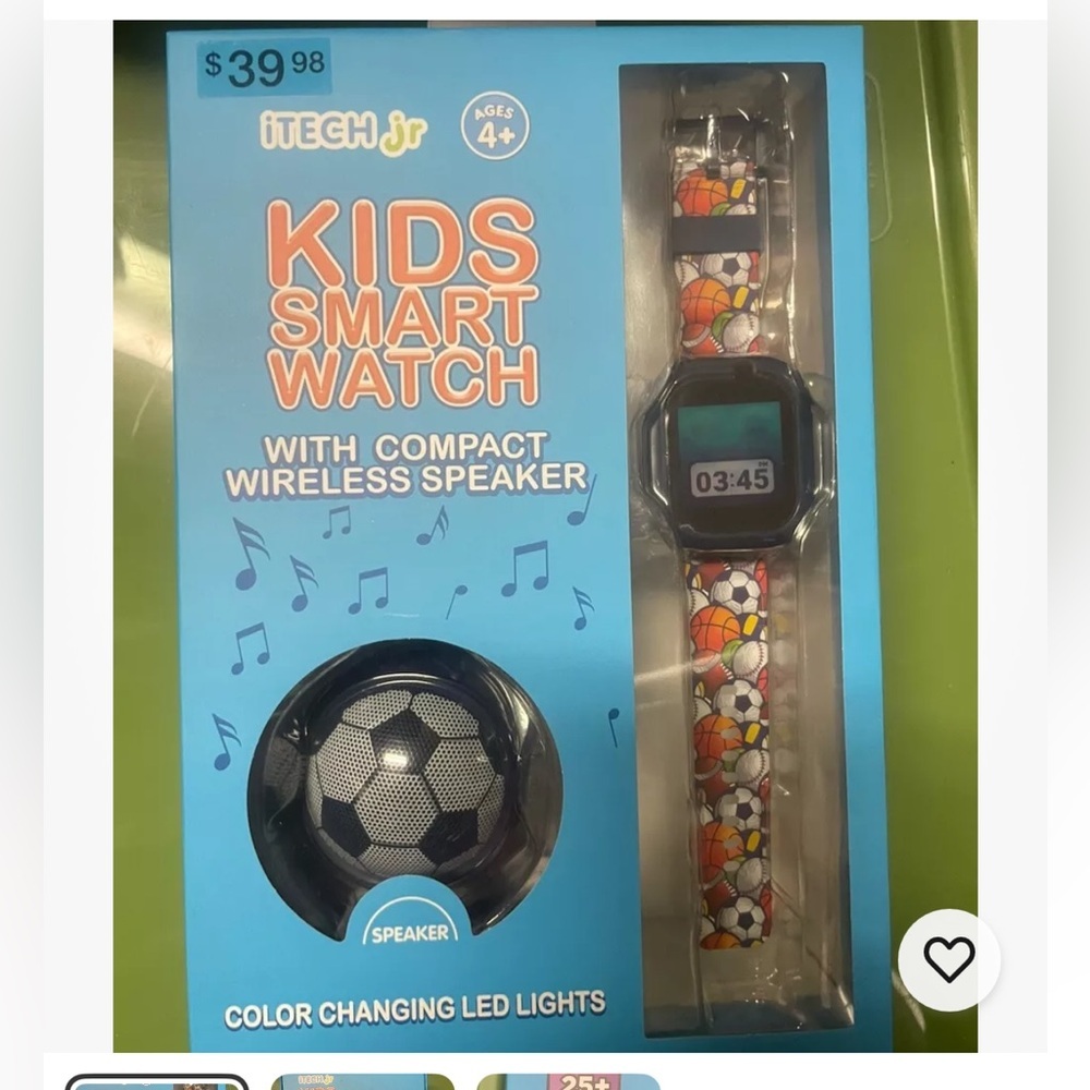 Kids Smartwatch with wireless speaker. Brand new!‎